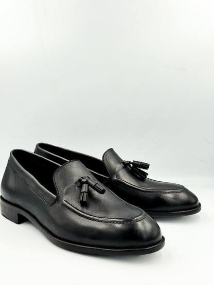 Black Penny Loafers